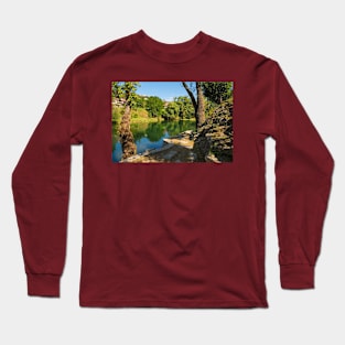 Vrbas River in Banja Luka, Republika Srpska, Bosnia Long Sleeve T-Shirt